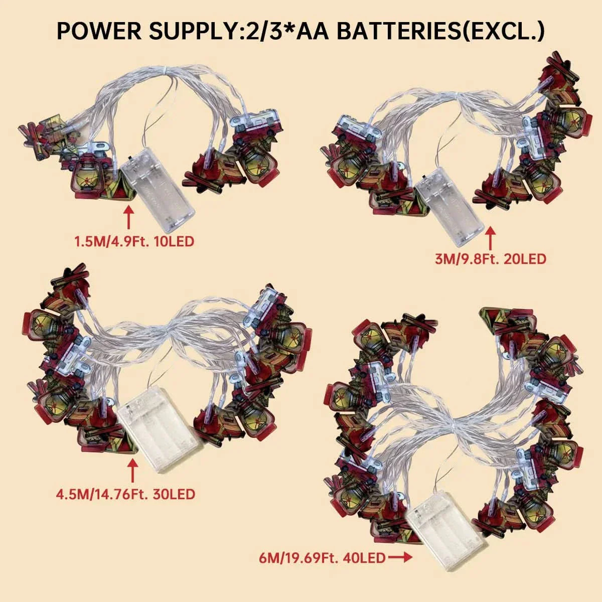 Luzes de Fadas Natalinas - Encanto e Magia em Cada Detalhe